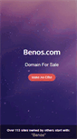 Mobile Screenshot of benos.com